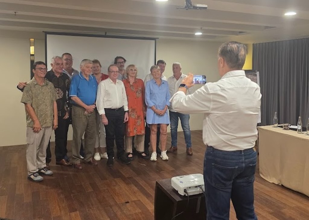 administrateurs ufe bali photo prise le 28 juin 2025